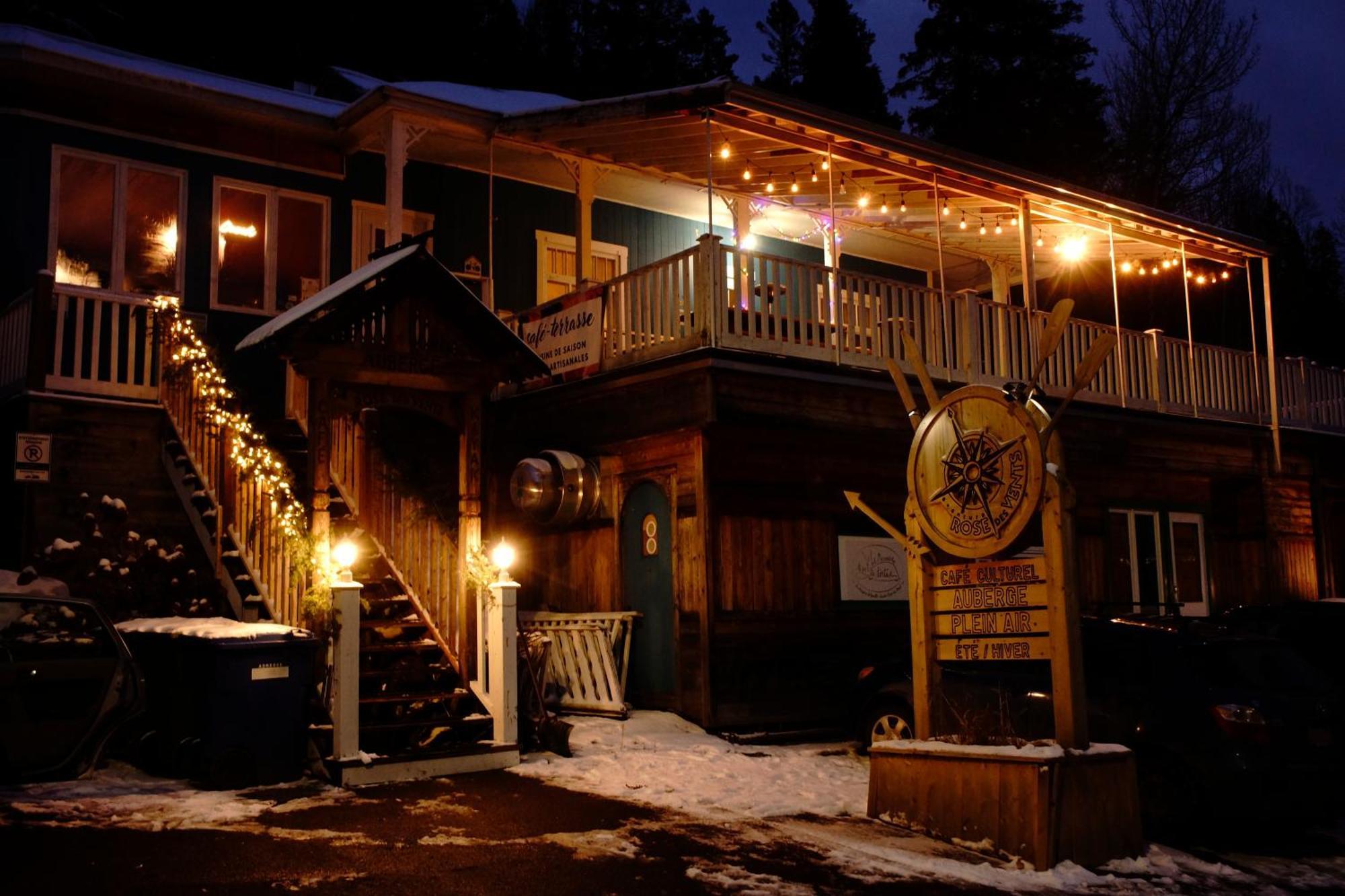 סנט-רוז-דה-נורד Auberge Aventure Rose Des Vents מראה חיצוני תמונה